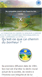 Mobile Screenshot of chemindubonheur.fr